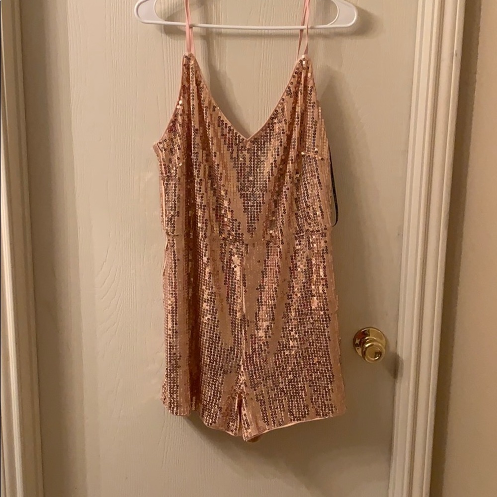 Forever 21 sequin romper